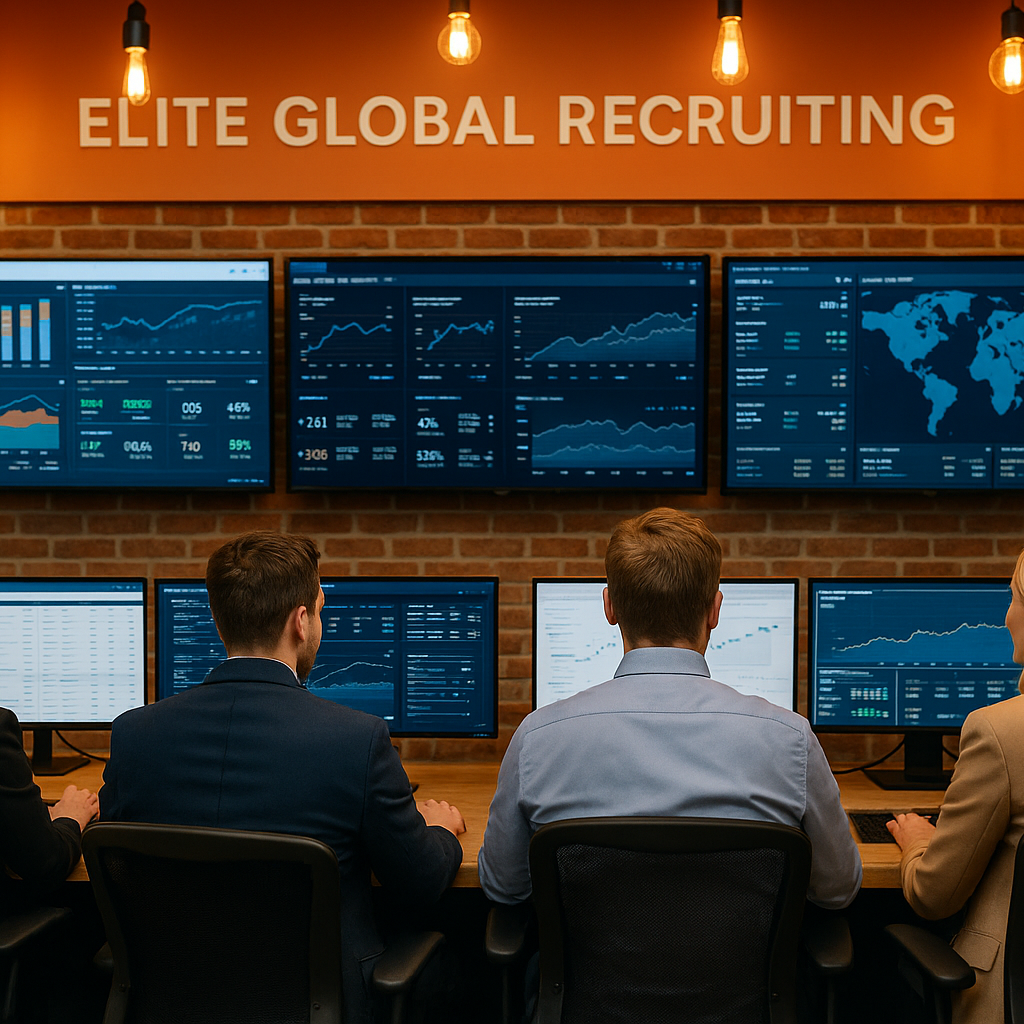 Elite Global Recruiting AI-powered command center